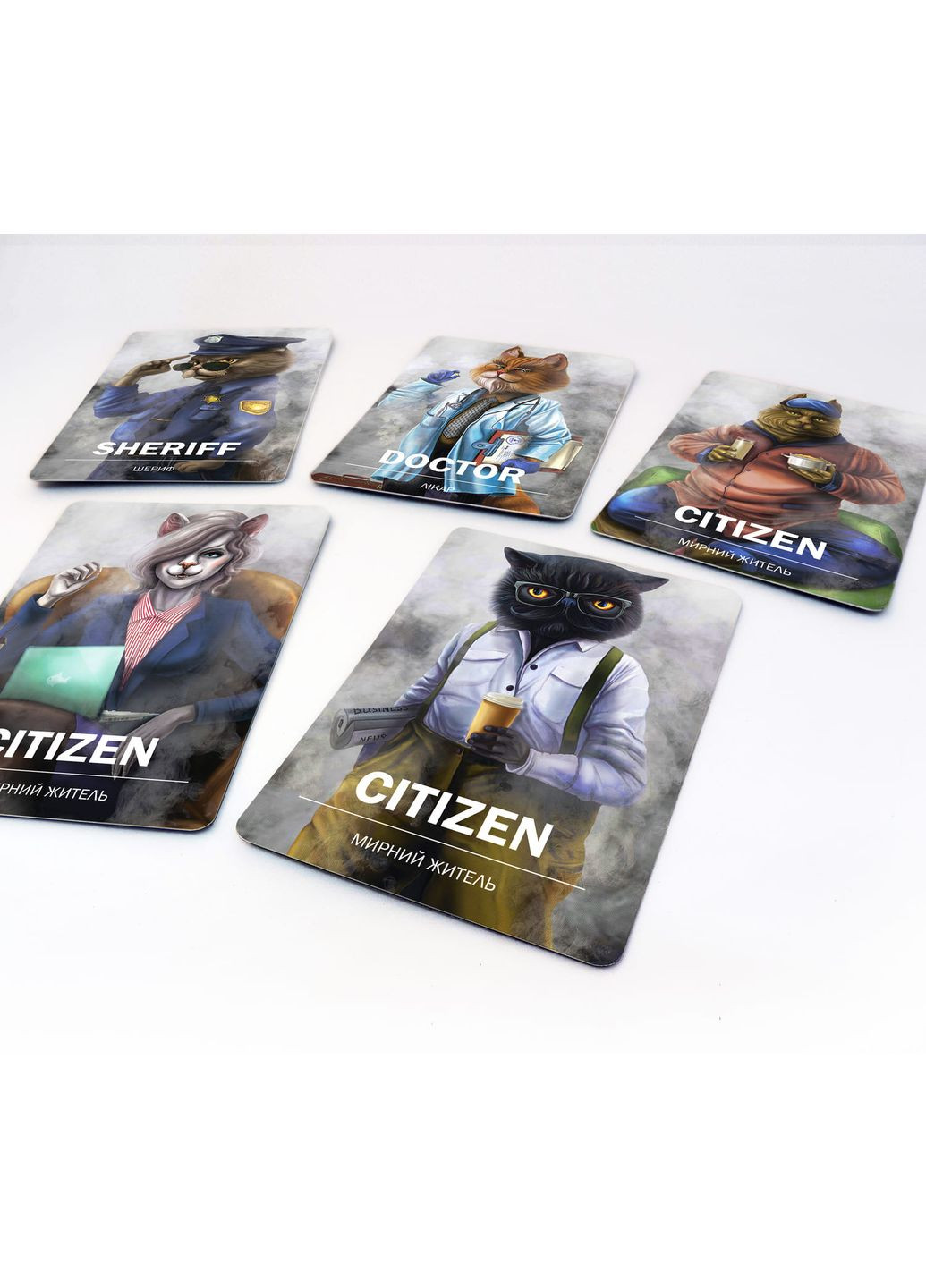 Настільна гра Котомафія / Котяча мафія WoodCat (371191863)