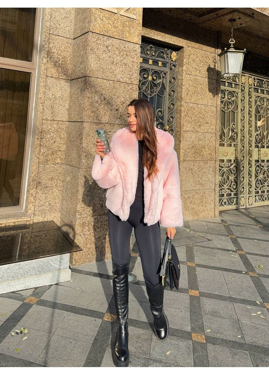 Женская короткая шубка из экомеха MonCher (369378557)