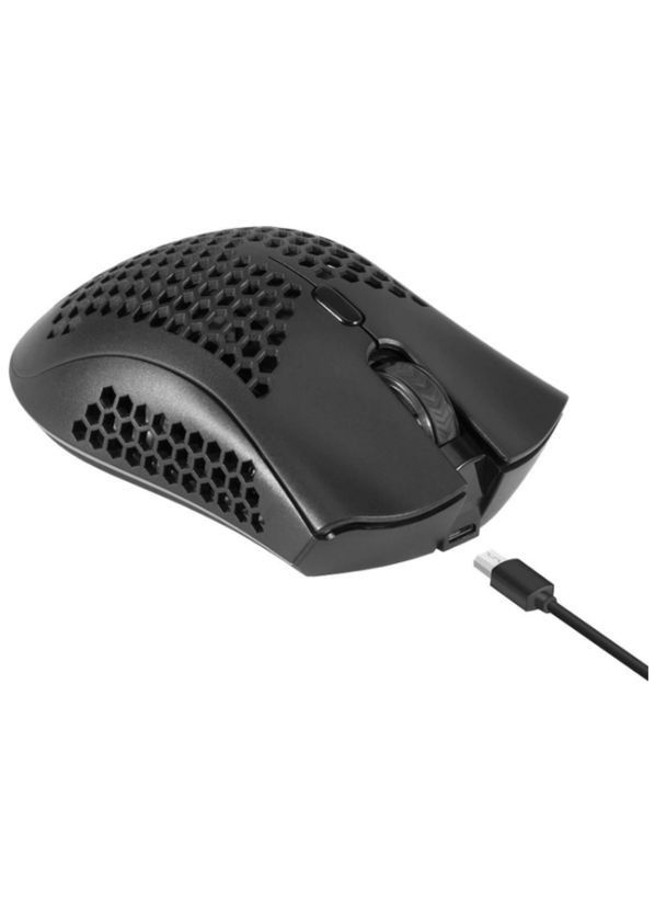 Мишка Warlock GM-709L RGB Wireless Black (52709) Defender (278367590)