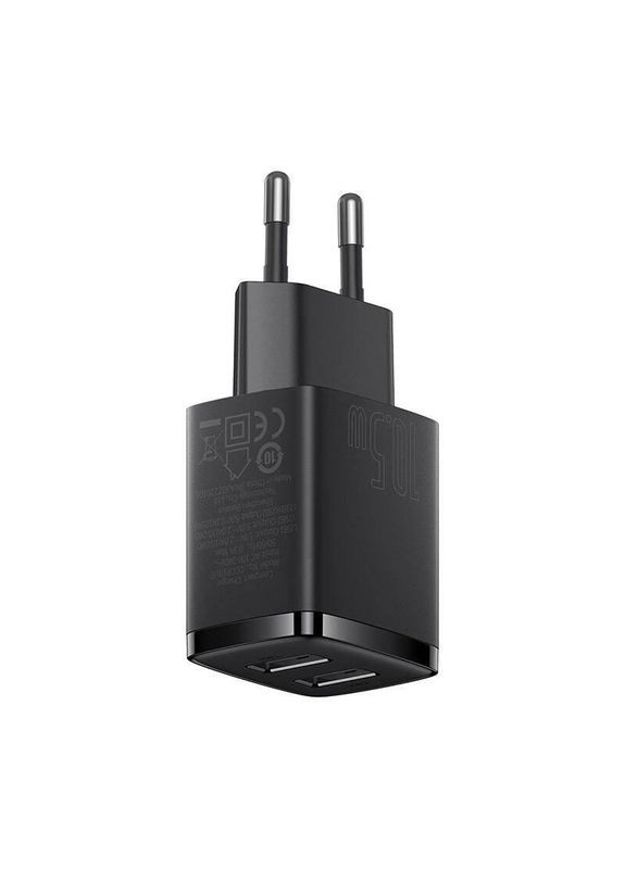 Зарядка Compact 10,5W (2 USB) Baseus (360554674)