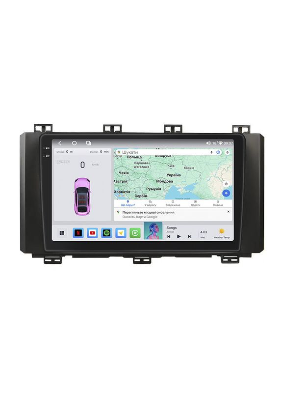 Штатная магнитола 9" для SEAT Ateca I Рестайлинг 2020-н.в. 4/64 QLED CarPlay 4G GPS 360 Prime 5 шт. Lesko (336197729)