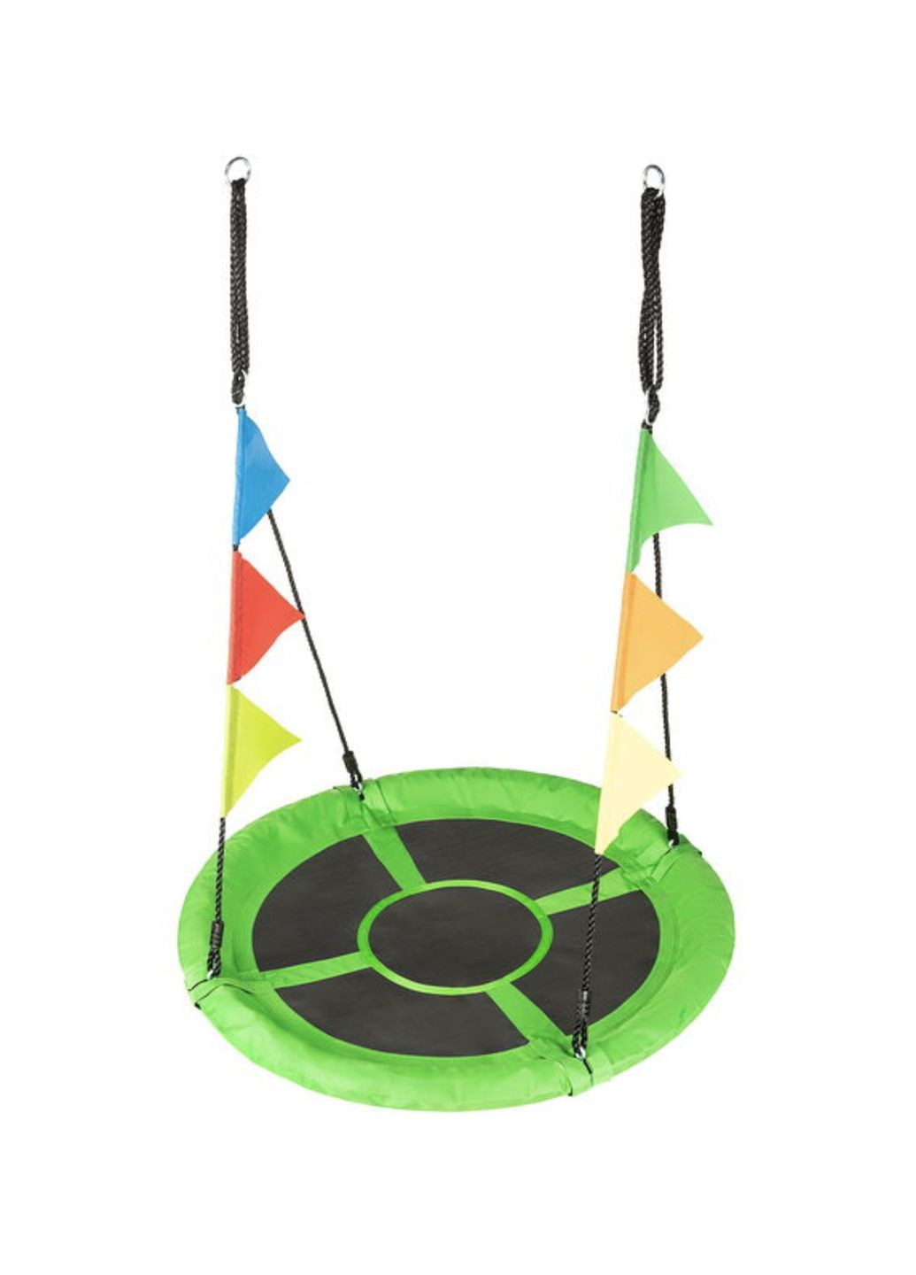 Садовая качель - гнездо XXL с флажками зеленый Outtec (301538485)