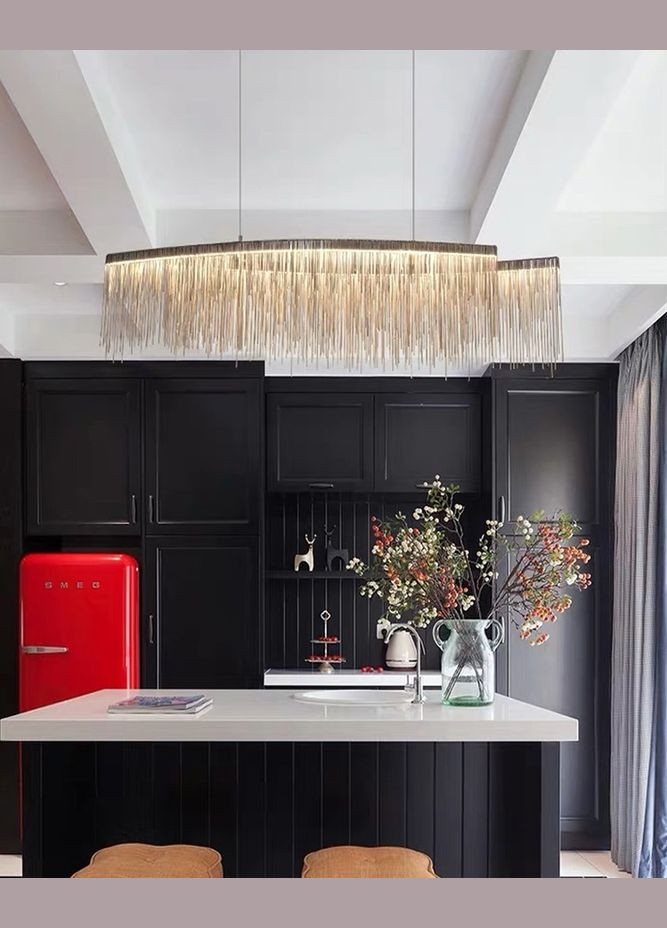 Люстра світлодіодна підвісна LED світильник для квартири на стелю лед 26761 Хром 20-120х23х100 см. Sunnysky (364753917)