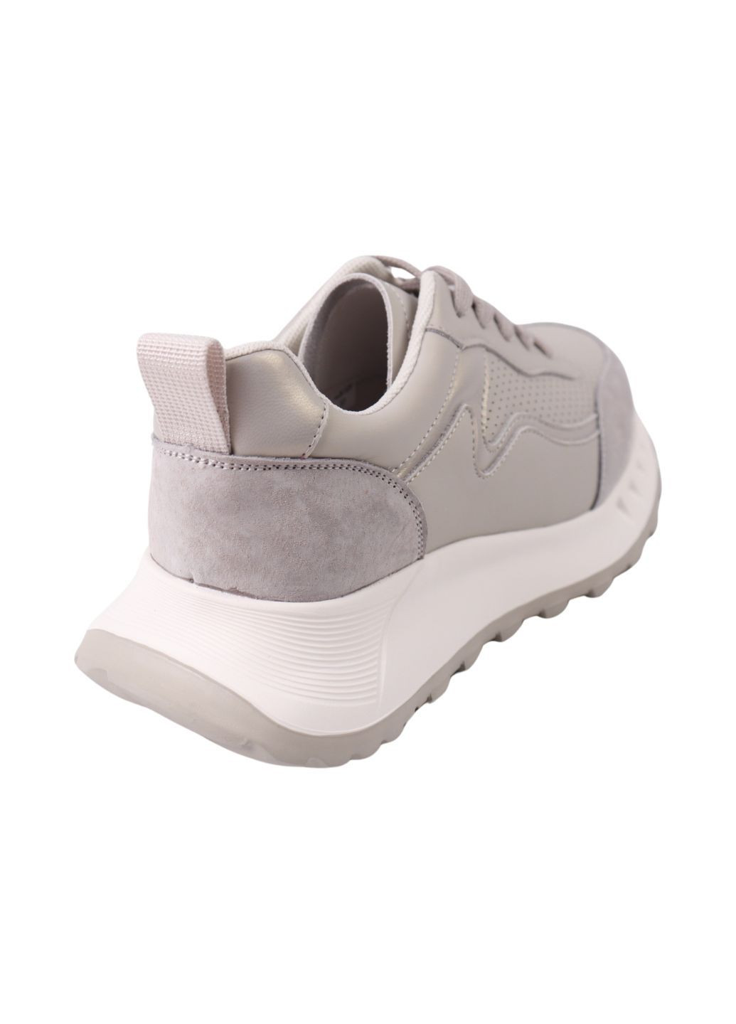 Кросівки жіночі сірі натуральна шкіра FARINNI 568-24DTS сірі (280361342)