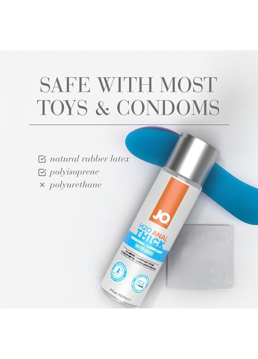 Анальная смазка JO ANAL H2O - THICK (60 мл) на водной основе System JO (298573348)
