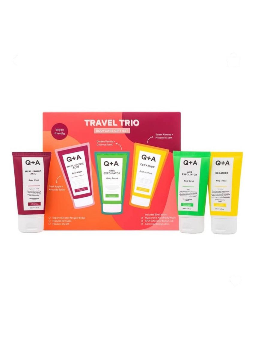 Набор трио bodycare favourites Q+A (367832109)