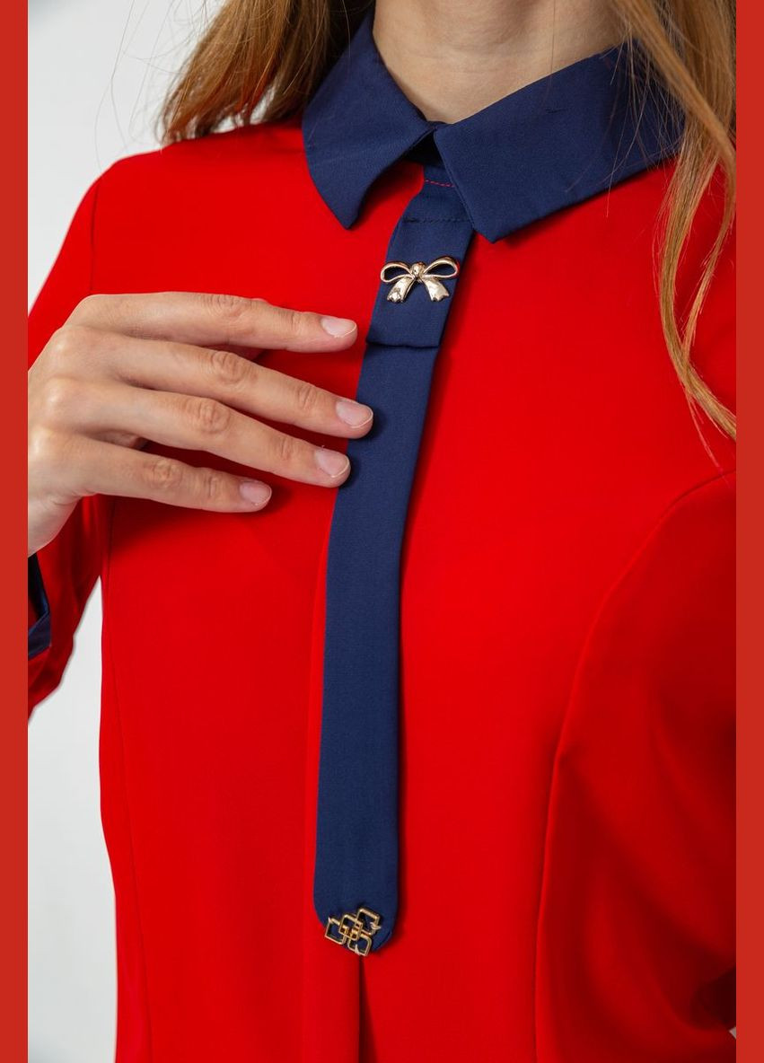 Красная блуза нарядная Ager 186R101