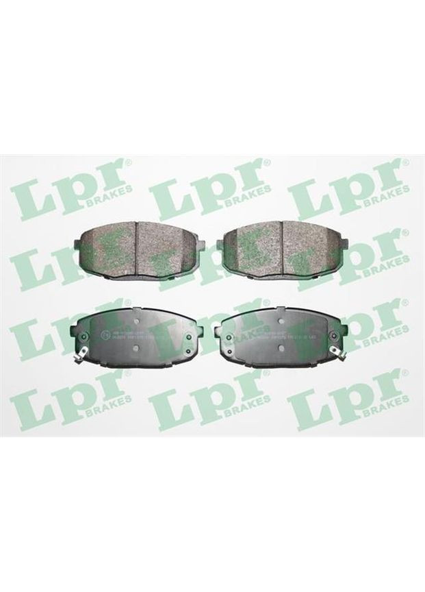 Колодка тормозной диск. HYUNDAI i30, KIA CEED передн. (выр-во ) LPR (368897909)