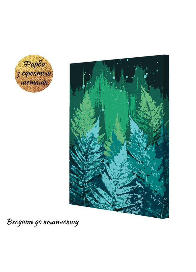 Картина за номерами з металевими фарбами Лісові зорі 40x50 см (RB-0885) Riviera Blanca (303136354)