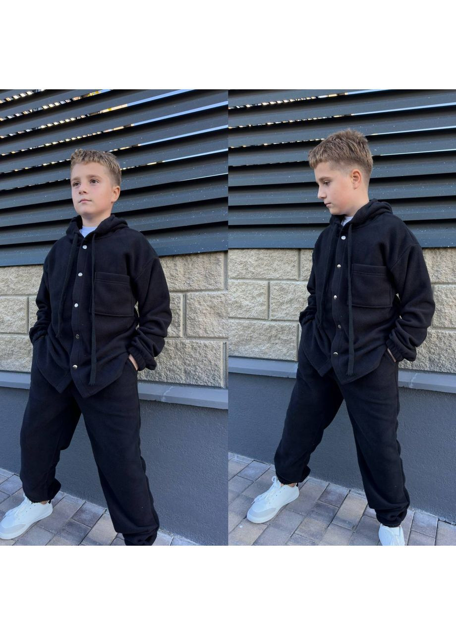 Флисовый спортивный костюм на мальчика рубашка и брюки. Nositi (369036537)