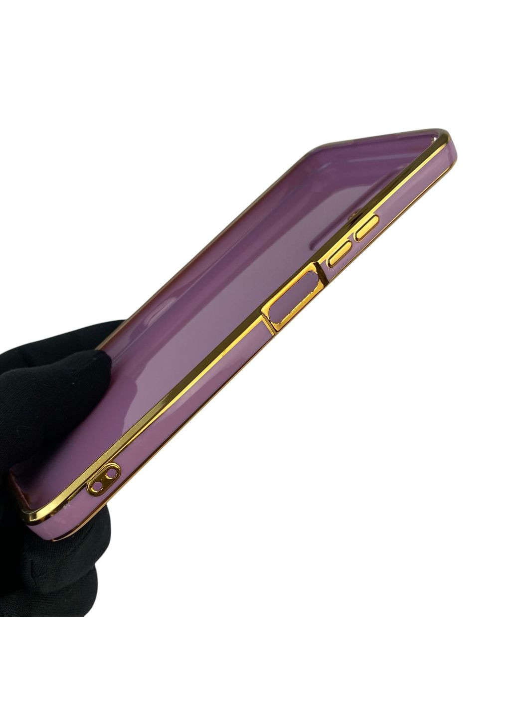 Чехол для Y53S с кольцом MagSafe с золотой окантовкой на виво у53с черничный gs1 Vivo (366236060)