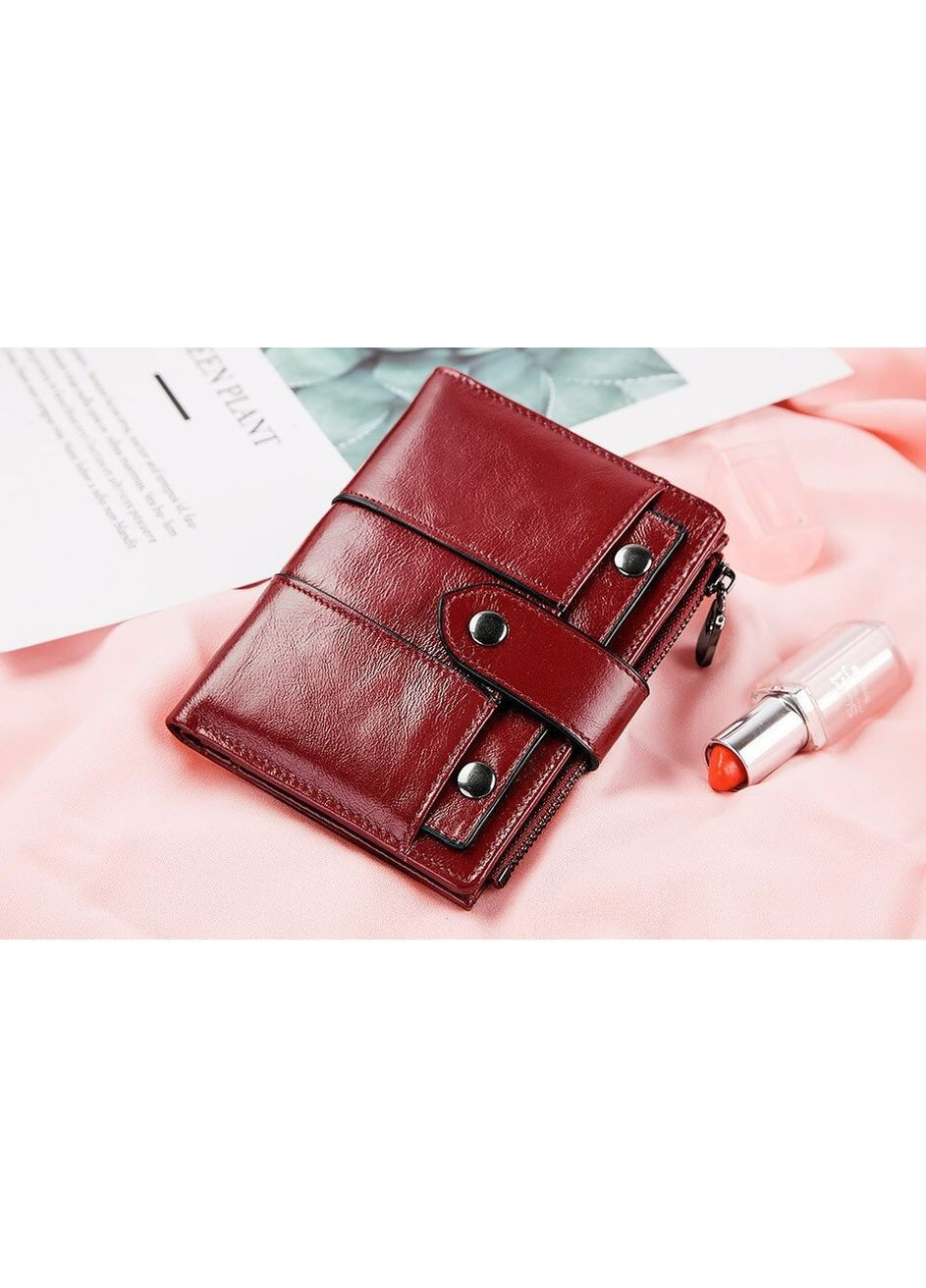 Кошелек женский кожаный красный Me 871-Red (362193190)