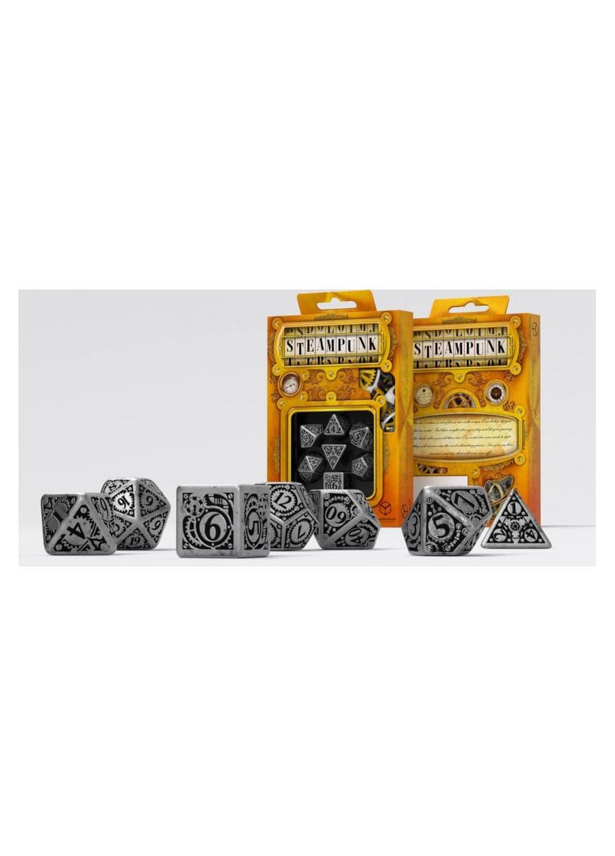 Настольная игра Набор кубиков Metal Steampunk Dice Set (7) Q-Workshop (371882777)