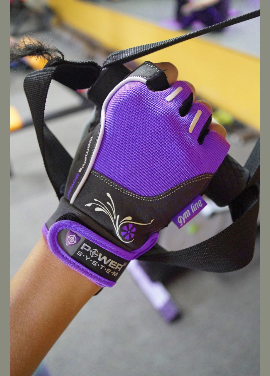 Рукавички для фітнесу PS-2570 Woman’s Power жіночі Purple Power System (345710900)