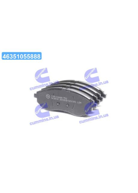 Колодка торм. диск. CHEVROLET AVEO передн. (пр-во) 05P1080 LPR (364834262)