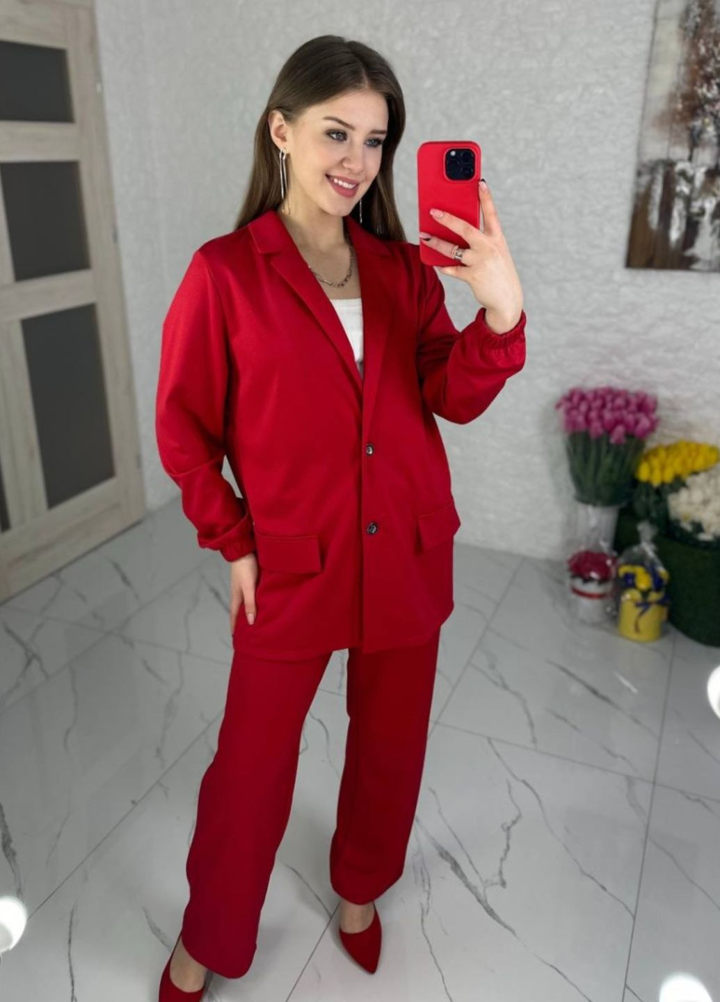 Прогулочный брючный костюм с капюшоном Tik-Tak (341736197)