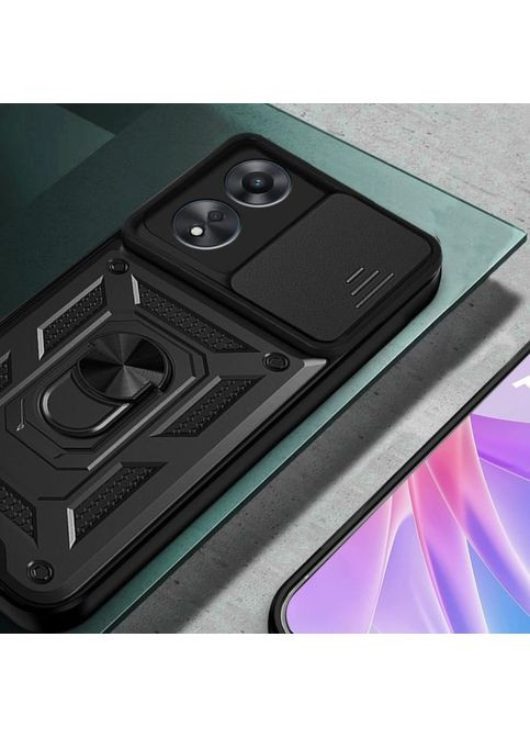 Чохол до мобільного телефона (710711) BeCover Military Oppo A78 4G Black (326594400)