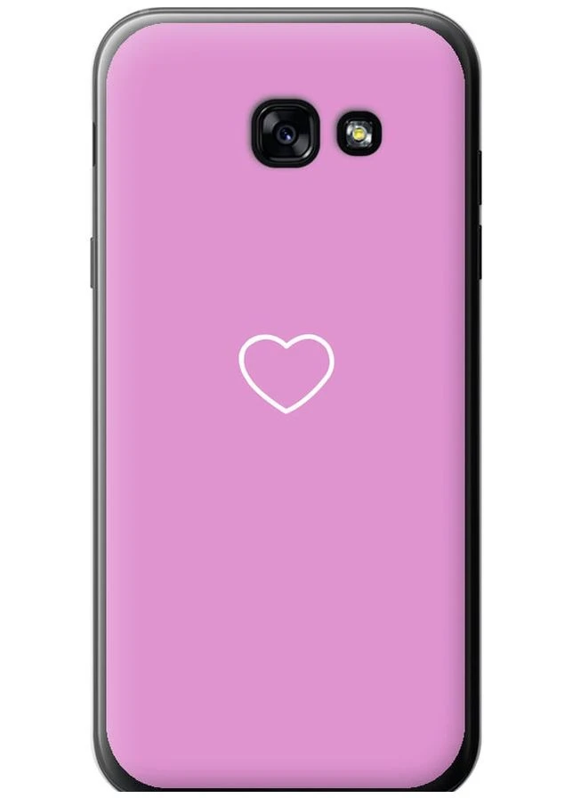 Силиконовый чехол 'Сердце 2' для Samsung Galaxy A5 (2017) Endorphone Samsung Galaxy A5 (2017) (329189073)
