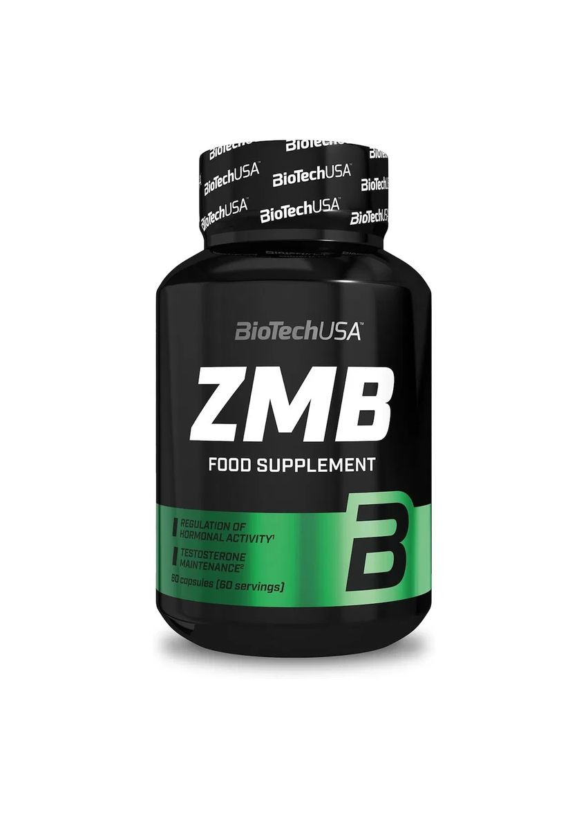 ZMB Цинк магній вітамін В6 60 капсул Biotech (362027165)