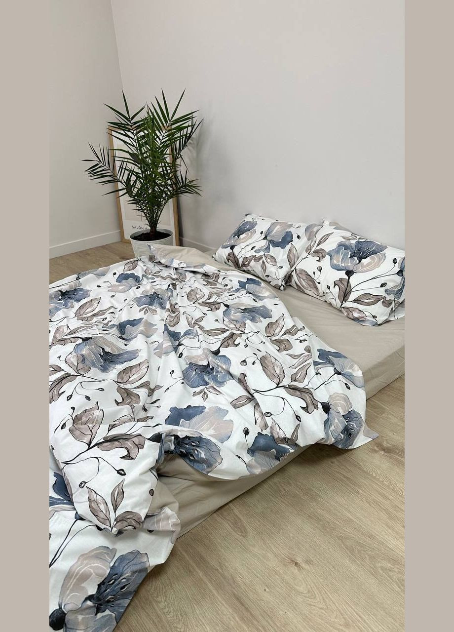 Комплект постельного белья Евро макси Ранфорс 00013 Freshery 0001330 No Brand (346055530)