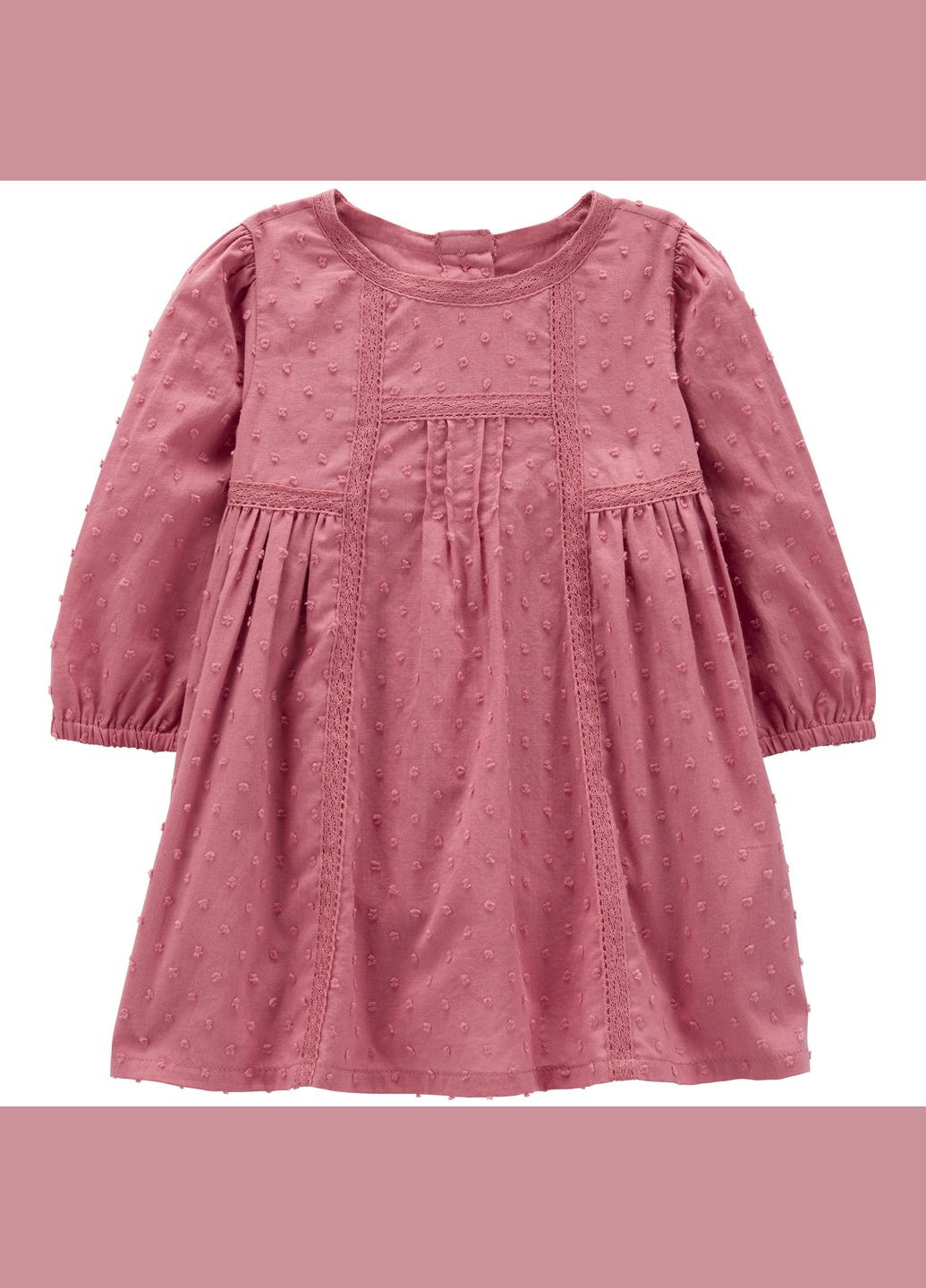 Рожева сукня carter`s oshkosh для дівчинки 72-76 см (1r548910_) Carter's (305324632)