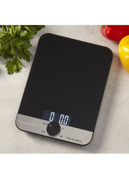 Ваги кухонні Measuring KQ908G 5 кг чорні KitchenAid (368770398)