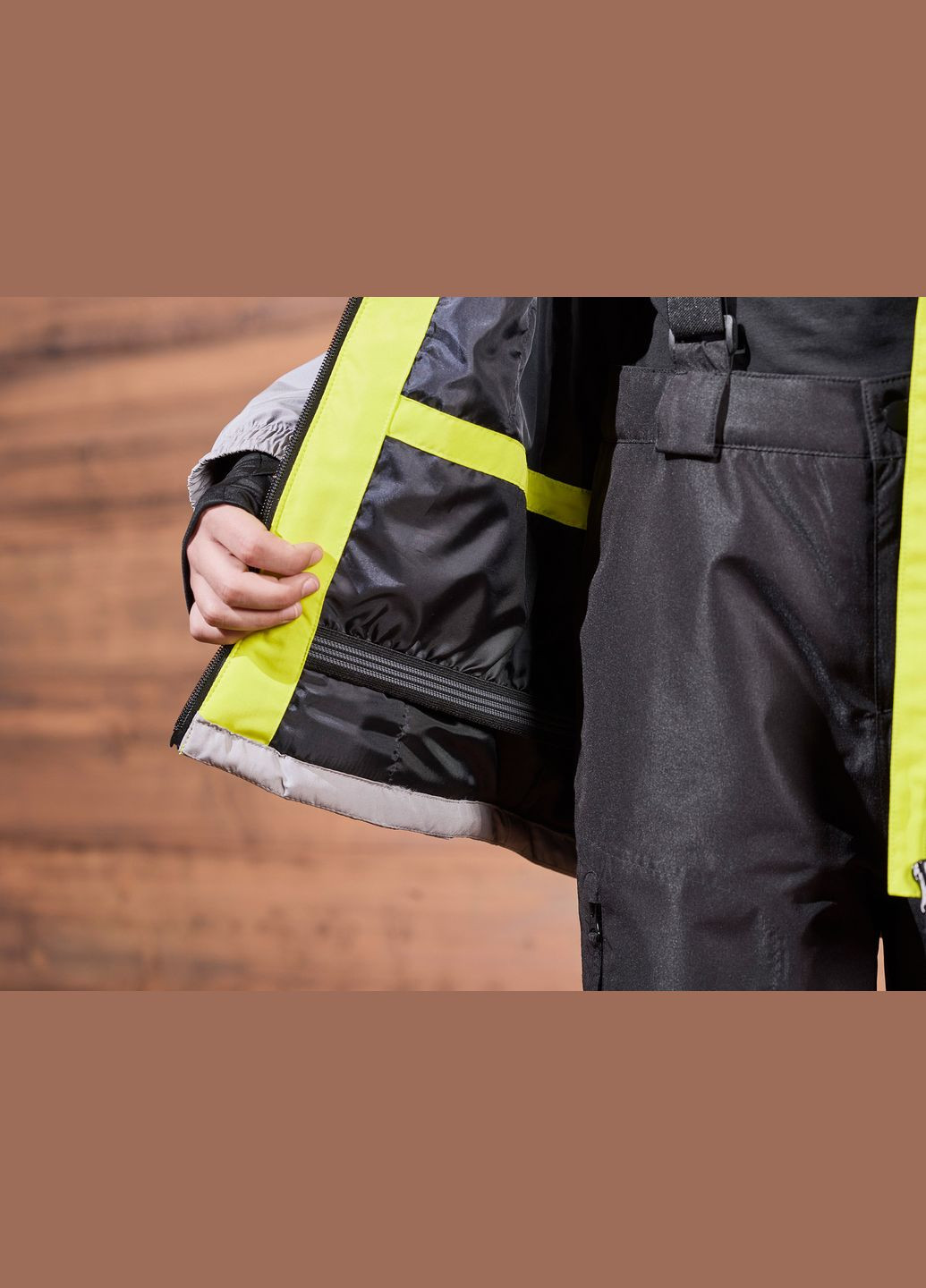 Комбінована демісезонна термо-куртка мембранна (3000мм) для хлопчика thermolite® ecomade 427309 різнобарвний Crivit