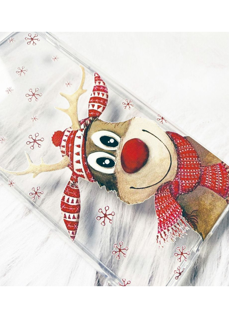 Чохол з потовщеними кутами на Samsung Galaxy A15 (A155):: Зимове оленятко (принт 149) Creative (355388965)