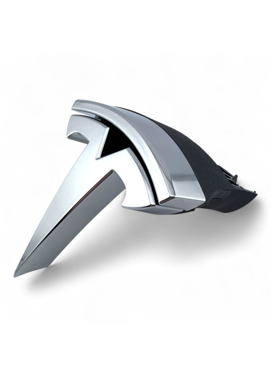 Эмблема на радиаторной решетке Model S 2016-2022 г.г. 1053686-00-F, 105368600F. Tesla (364462739)