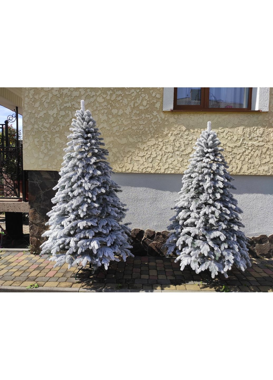 Ёлка искусственная литая SGX Элитная 2.50 м. заснеженная Yalynkar (366964336)