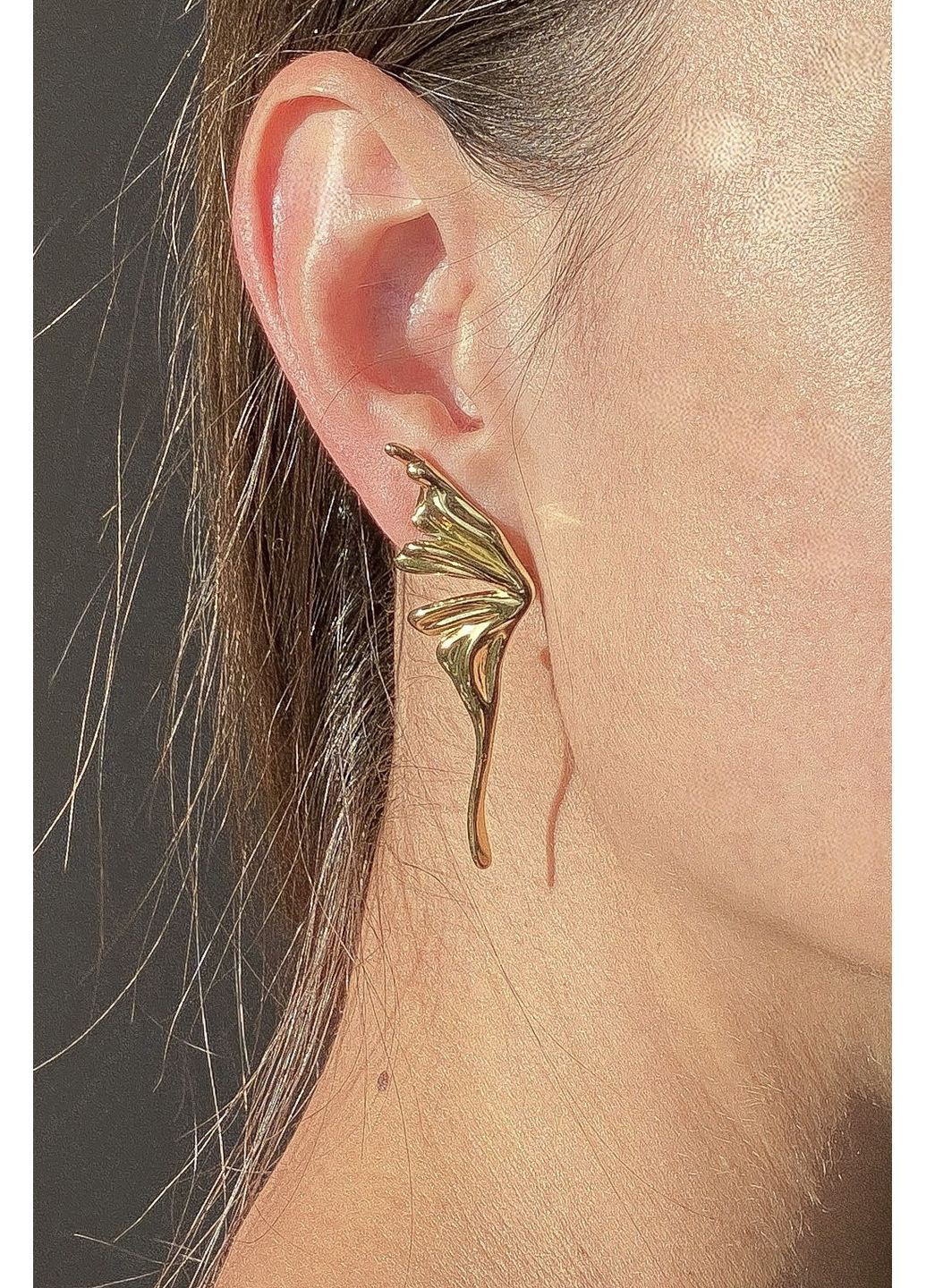 Серьги-пусеты крылья CHICLY (363829208)