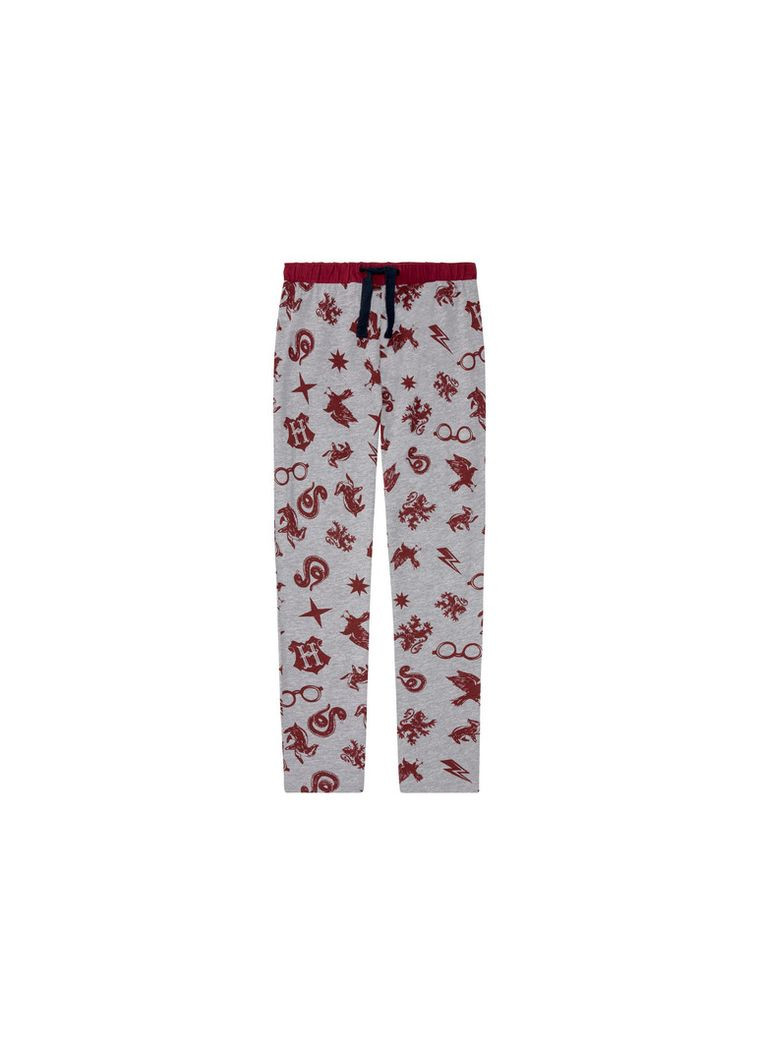 Красная всесезон пижама для девочки лонгслив + брюки Pepperts