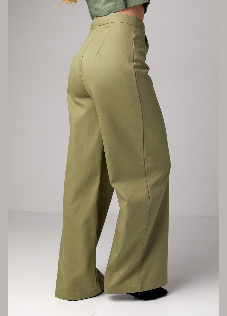 Женские классические брюки в елочку Lurex (293814170)