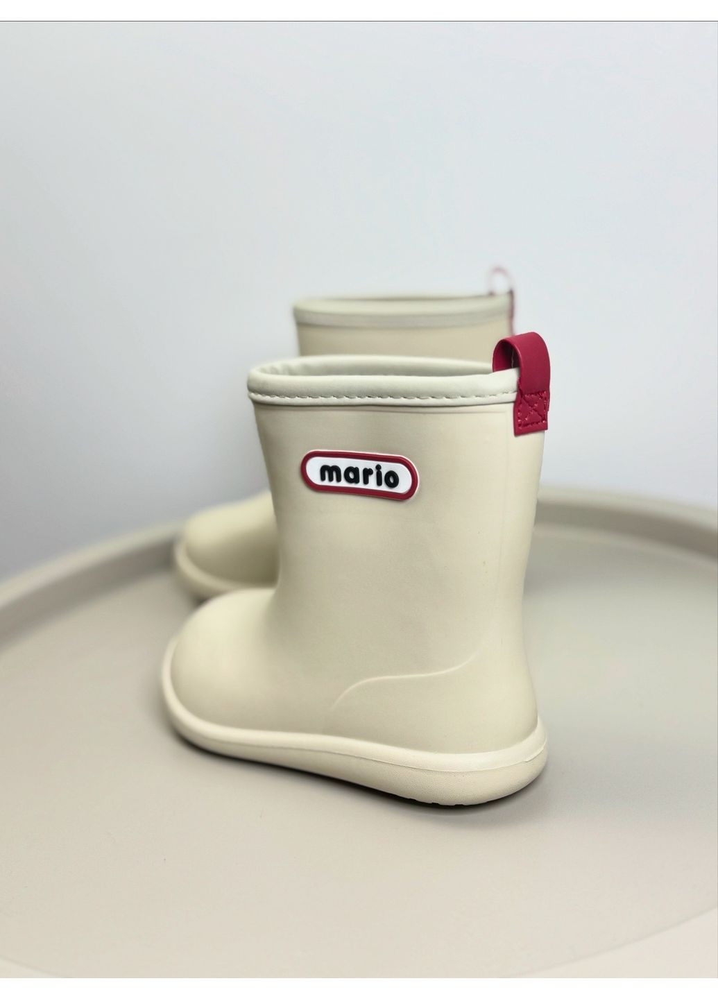 Гумові чоботи 27 розмір бежеві 1586 No Brand (358939863)