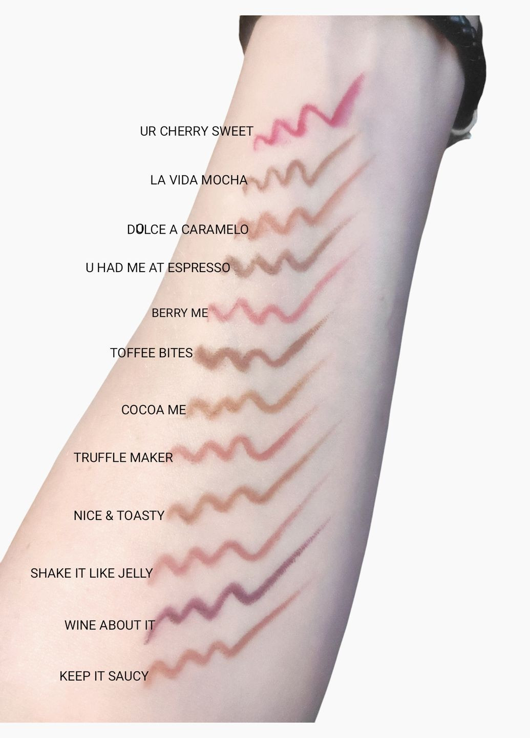 Олівці для губ Wooden Lip Pencil - DOLCE A CARAMELO 1.4г Beauty Creations (330823802)