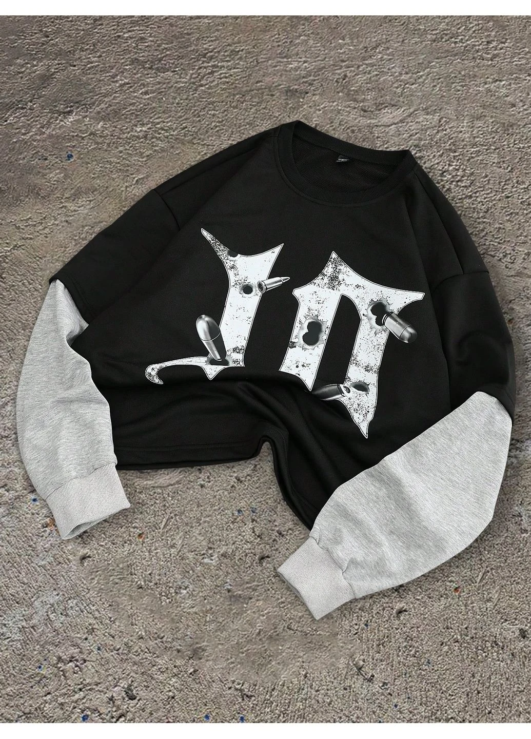 Комбінований світшот SHEIN (382572996)