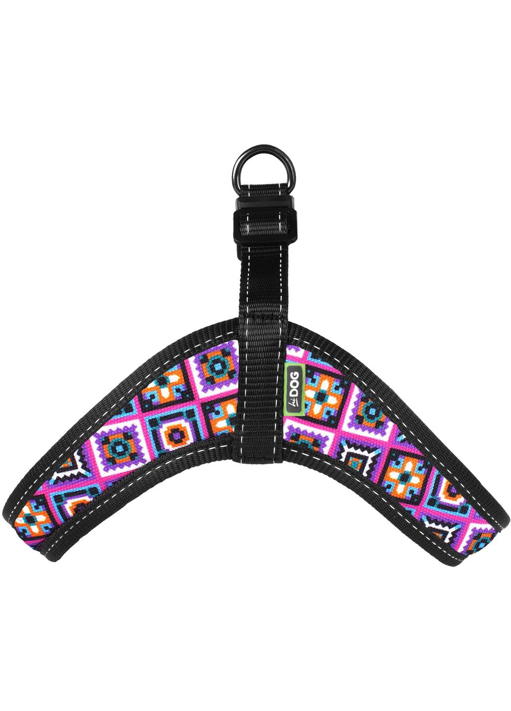 Шлей Comfort охоплення грудної клітини 42-48 см M Aztec purple (2100102870018) Hi Dog (279573525)