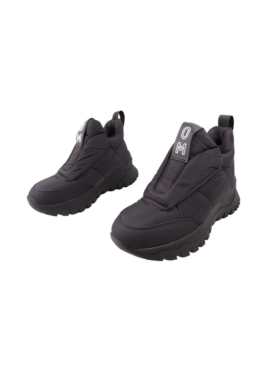 Черевики жіночі чорні балонові Meglias 73-26ZHS (362152413)