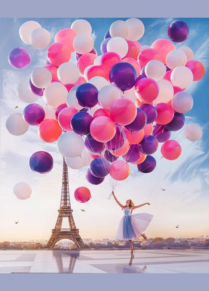 Алмазная вышивка Мечты сбываются 50*40, с принт. рамой Чарівний діамант (317259796)