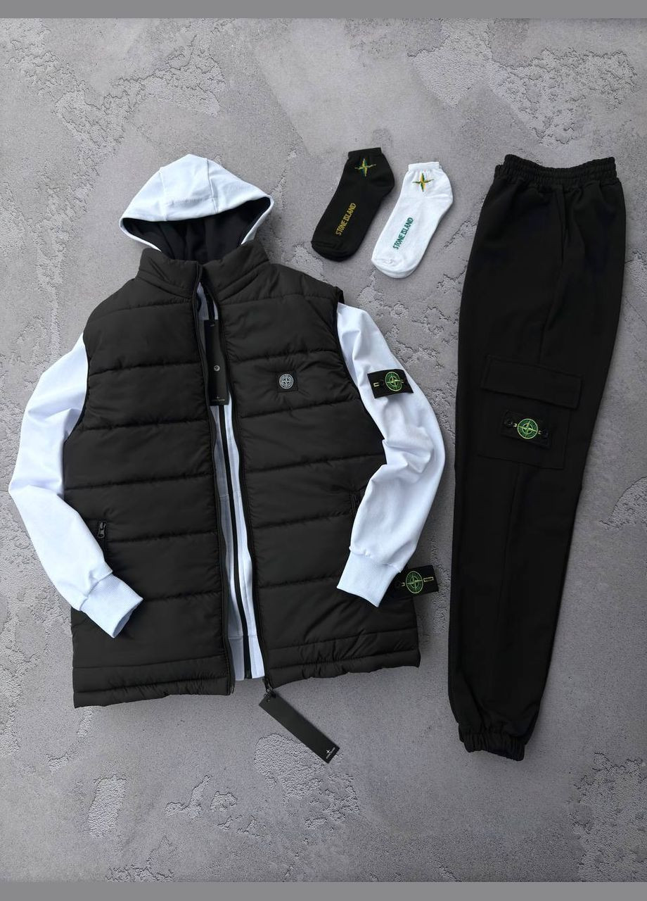 Набір жилет і костюм зіп худі штани 2 пари шкарпеток у подарунок! No Brand (325603037)