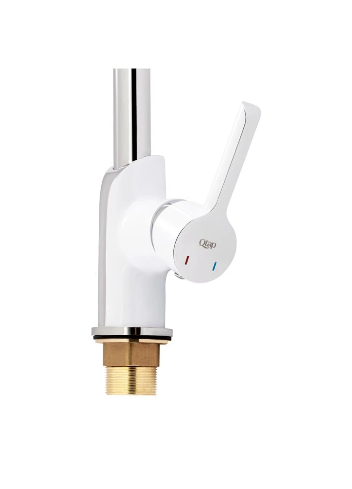 Змішувач для кухні Grand QTGRAWCR007F Chrome/White Qtap (396878932)
