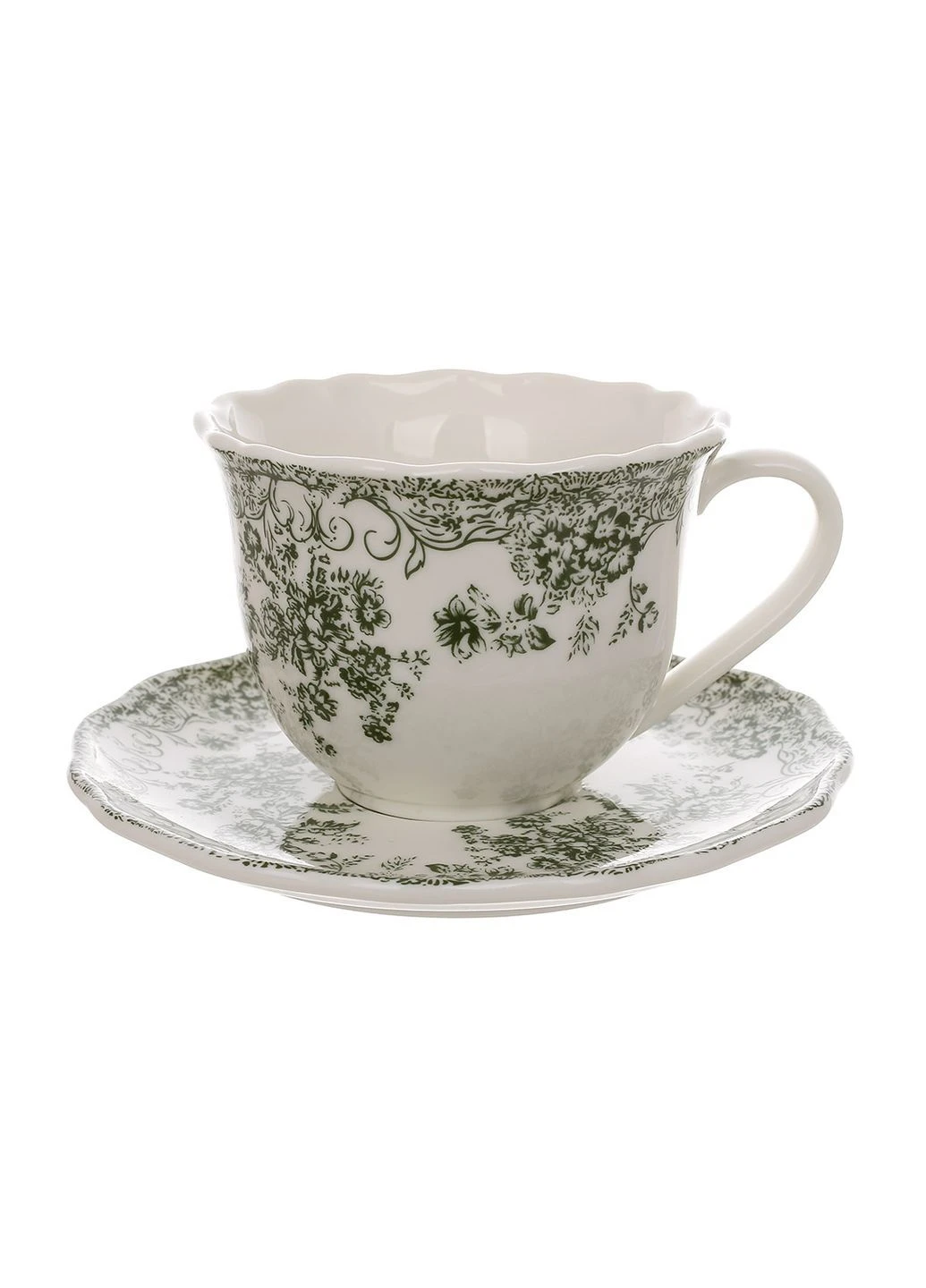 Набір порцеляновий Vintage Rose: чашка 220мл з блюдцем Home Decor (374857005)