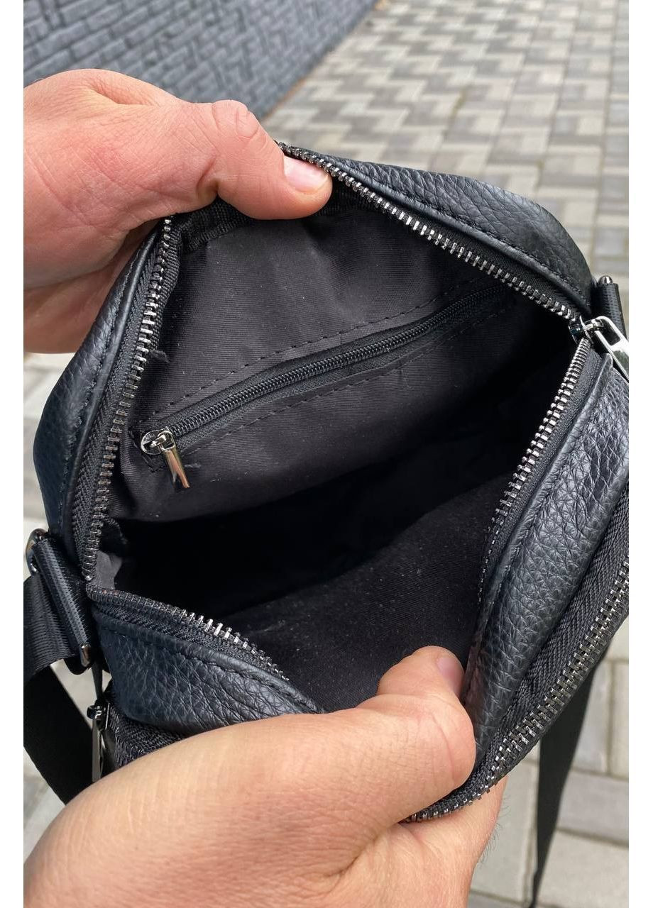 Шкіряна чоловіча сумка через плече City leather No Brand (366289511)