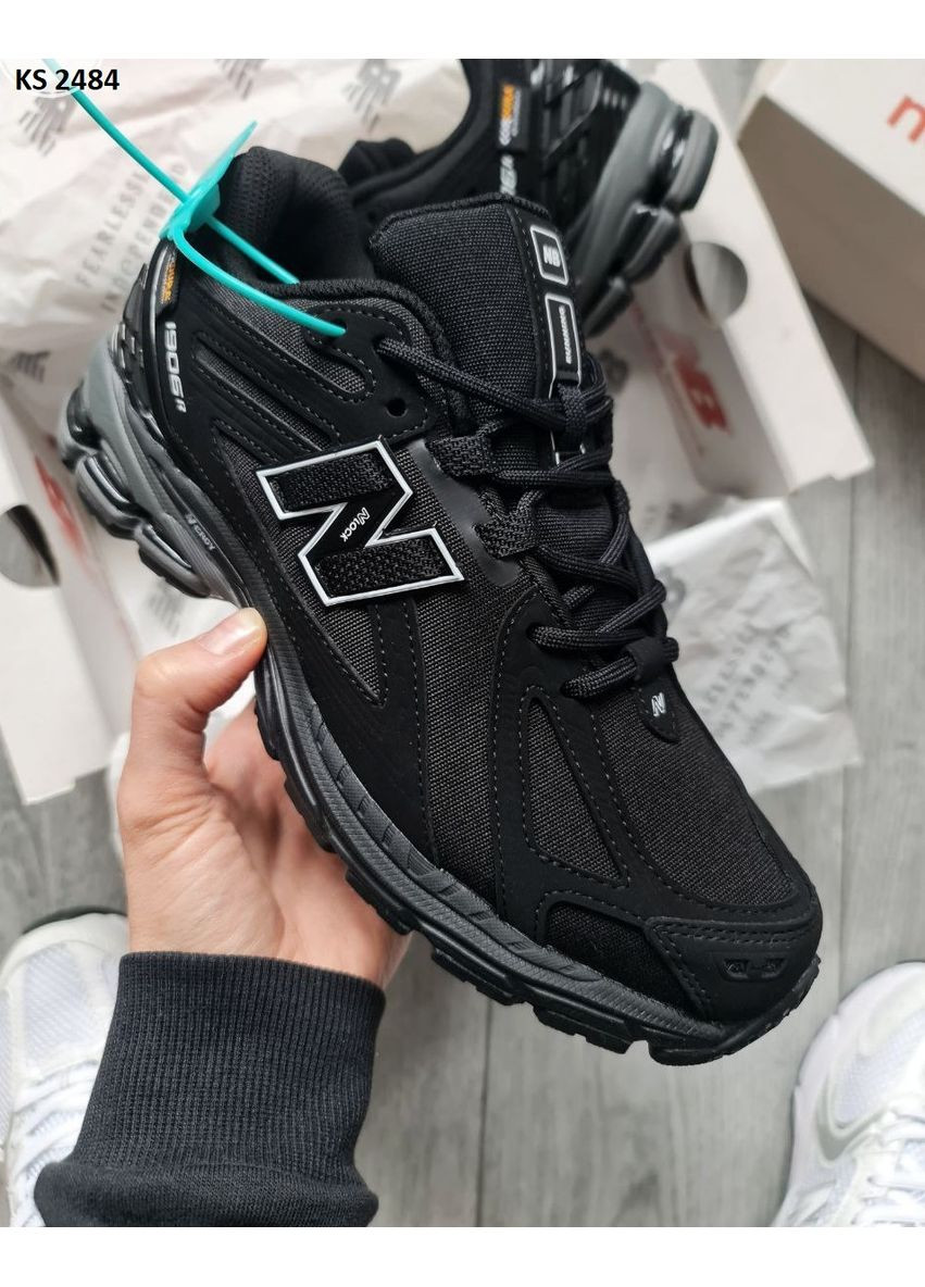 Черные демисезонные кроссовки мужские new balance 1906r cordura black нью беланс 1906r No Brand