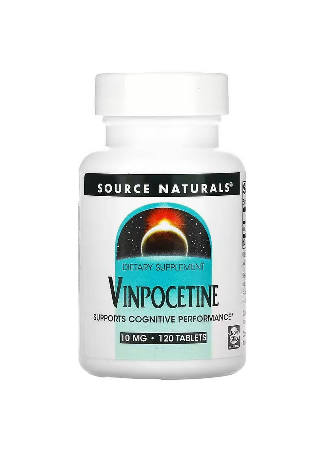 Натуральная добавка Vinpocetine 10 mg, 120 таблеток Source Naturals (293481308)