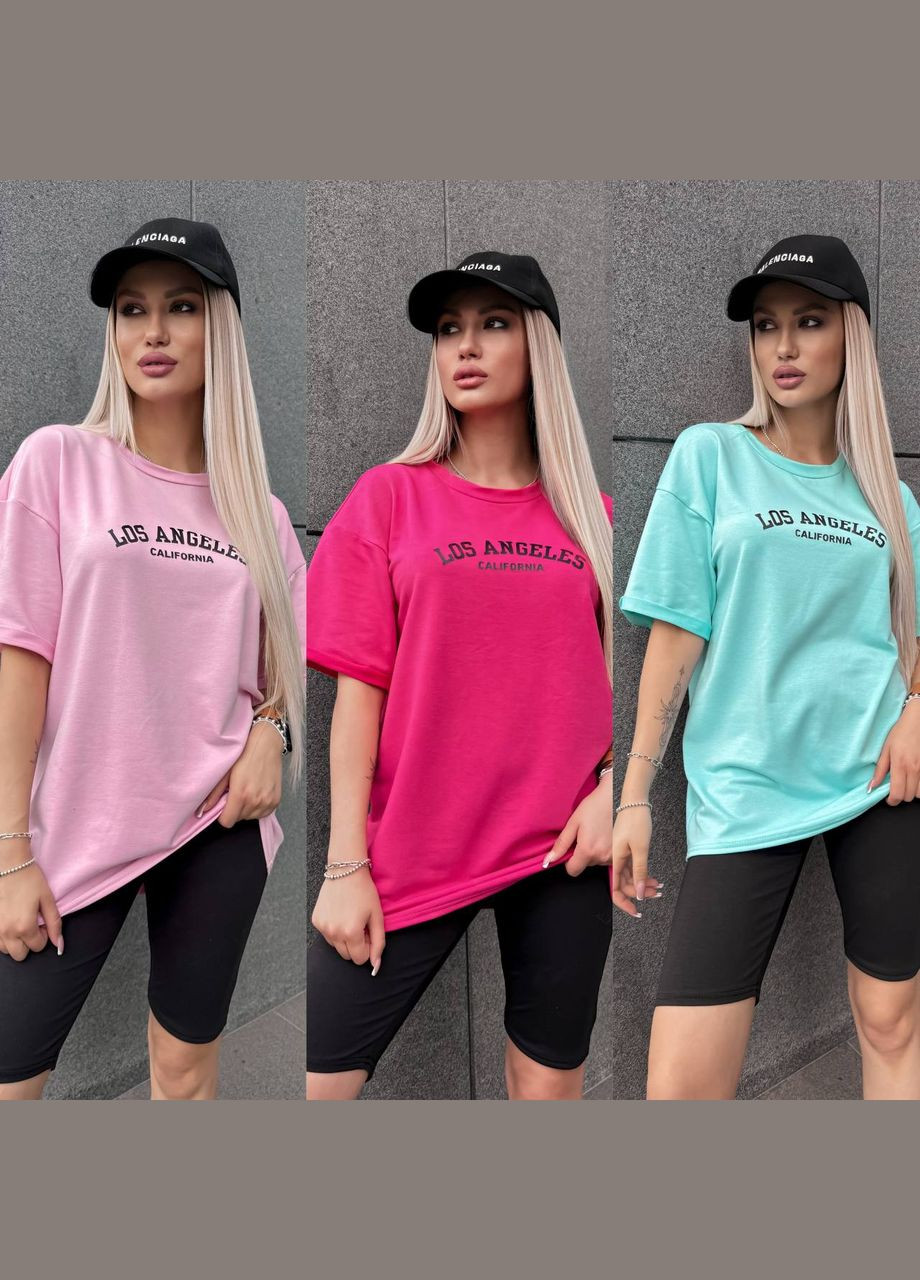 Костюм Футболка + Велосипедки зручний та комфортний No Brand - (331283022)