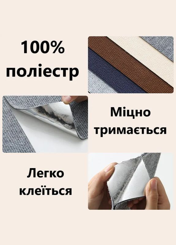 АНТИКОГОТЬ Захисне покриття для шпалер та меблів з кігтеточкою 30х30 см No Brand (318359313)