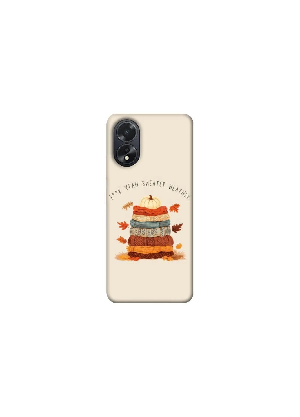 Чохол на Oppo A18 Autumn vibes ver.8 Frontalka (375754388)