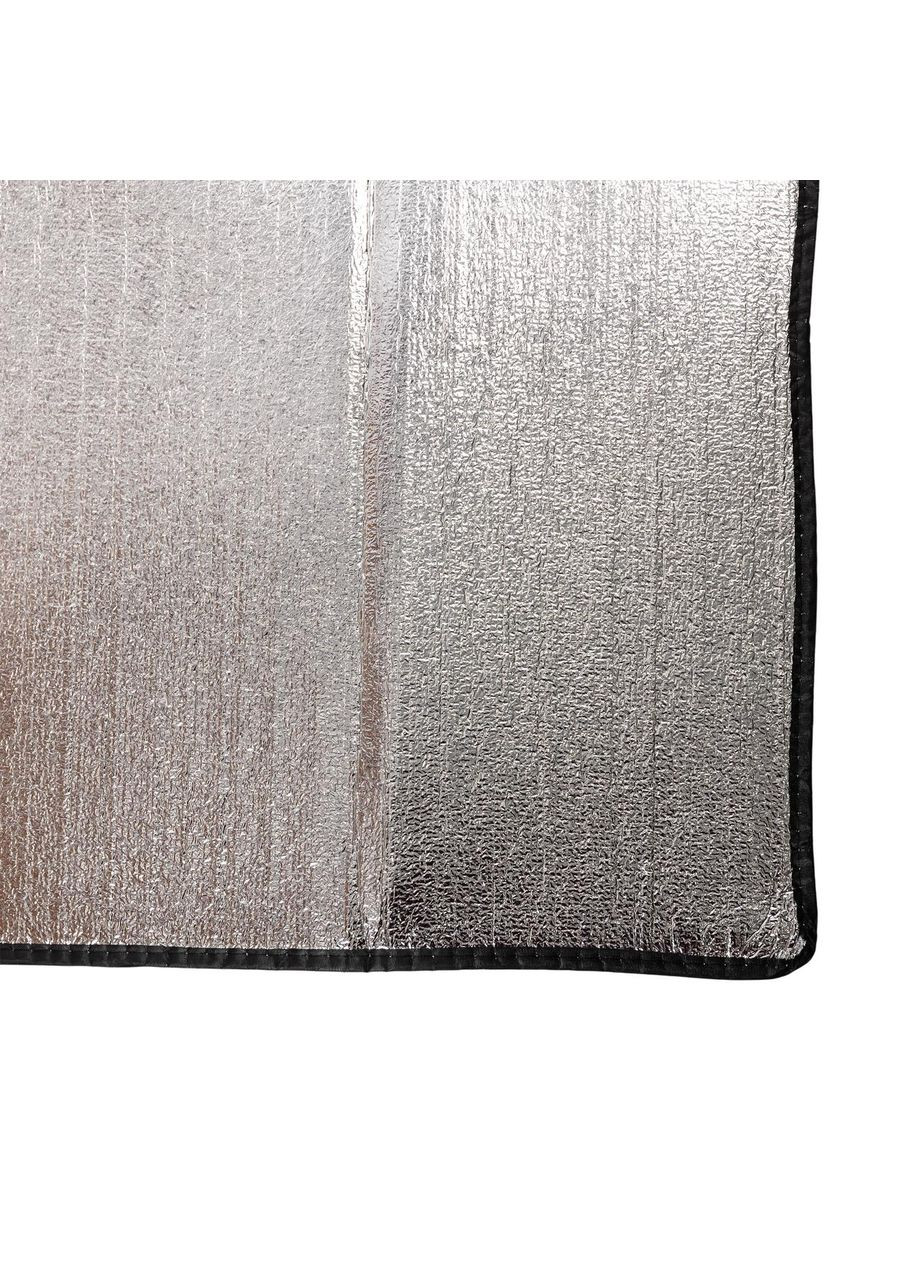 Ковер туристический фольгированный утепленный влагостойкий 195*143 см подстилка под палатку Серый LUGI (360455585)