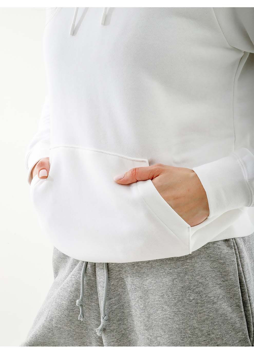 Жіноча Худі FLC PARK20 PO HOODIE Білий Nike (302210413)